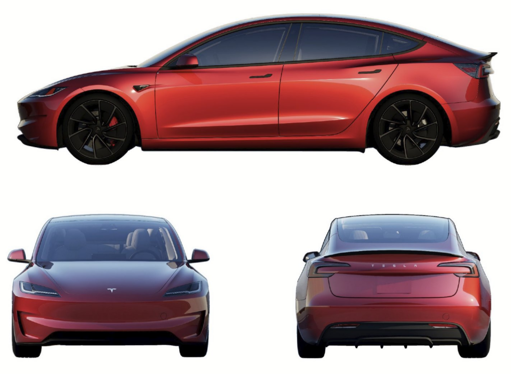 2024 Tesla Model 3 Performance I Foto: X/Teslaconomics